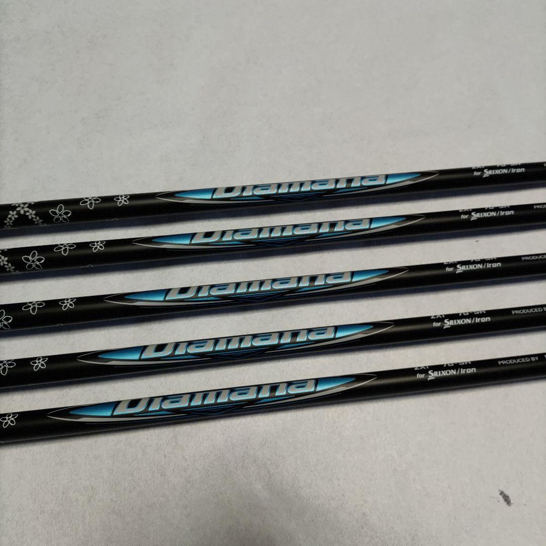 スリクソンZXi5アイアン 5本セット 6~PW カーボンシャフトSR
