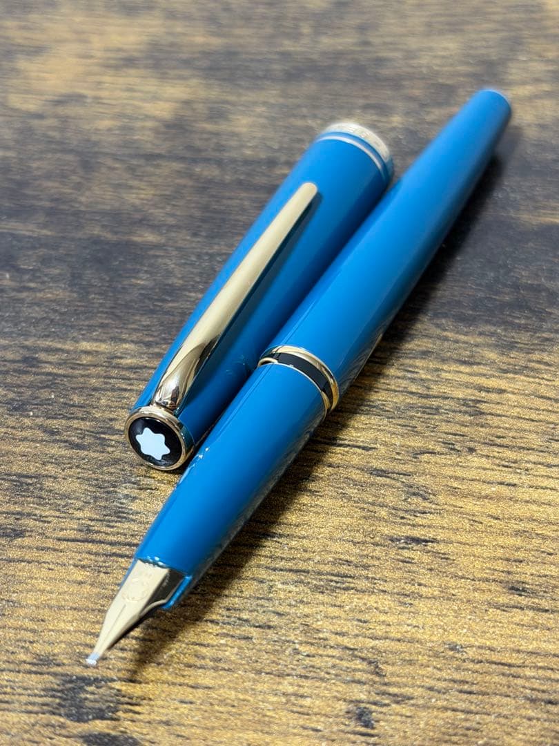 新品未使用　ターコイズ　ジェネレーション　モンブラン　万年筆　14金　B