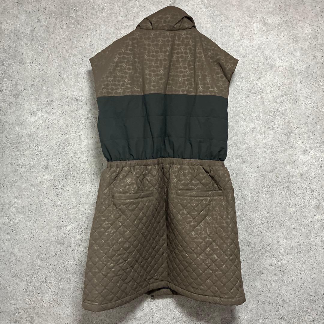 2024年　FILA GOLF 中綿ワンピース撥水 蓄熱裏地 ワンピース　LL