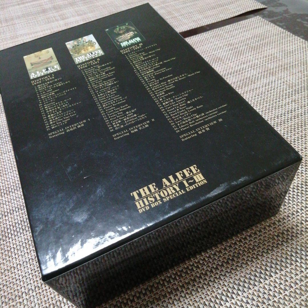 ミュージック THE ALFEE HISTORY DVD-BOX SPECIALEDITION