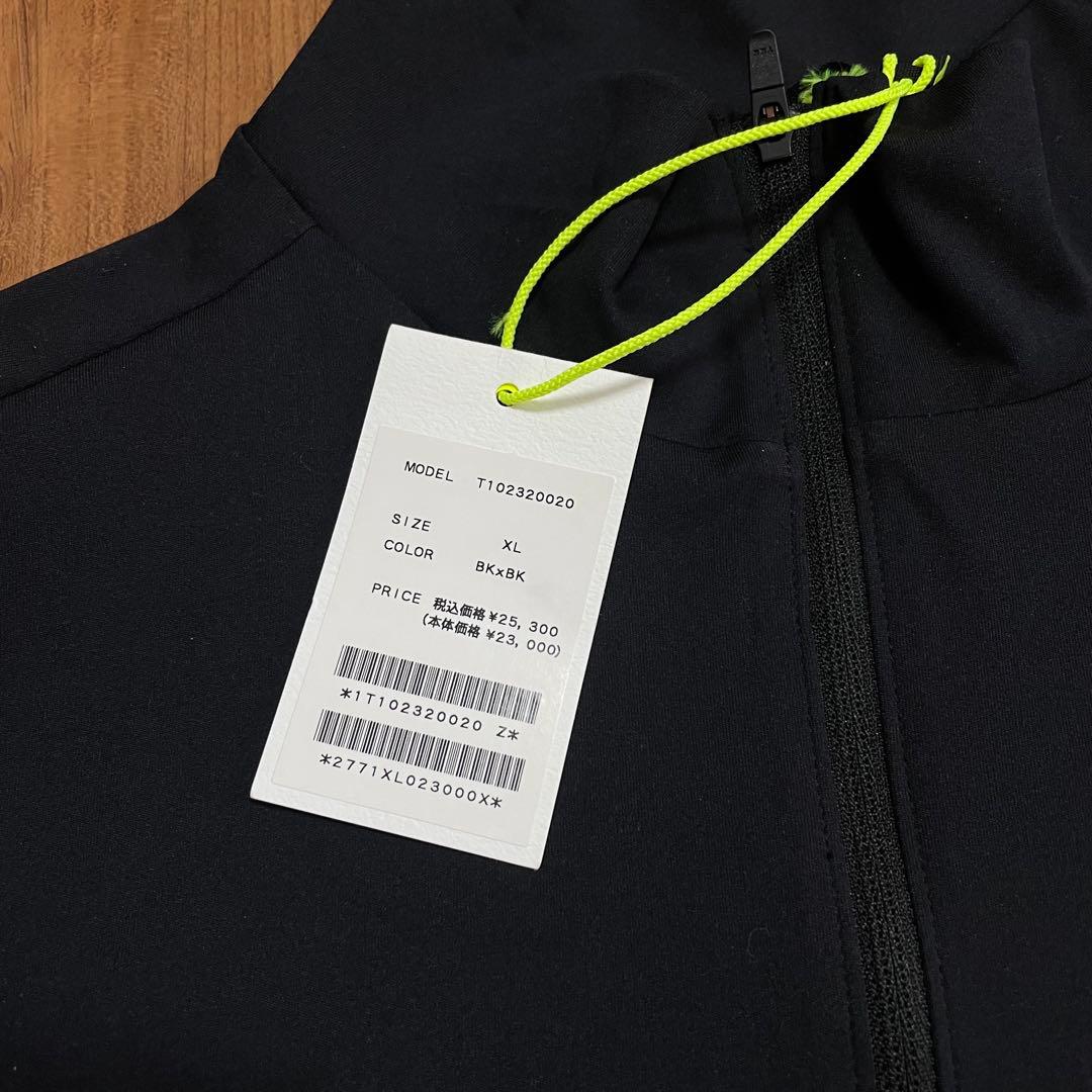 新品タグ付き　TFW49 ハーフジップ　ロングTシャツ XL ブラック　ゴルフ