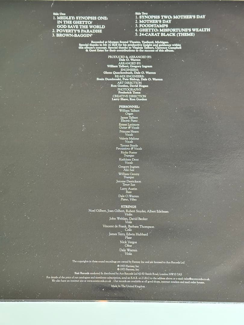 THE 24-CARAT BLACK GHETTO レコード