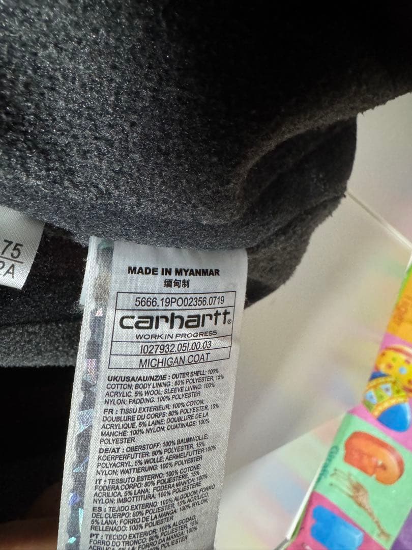 Carhartt michigan ブルー