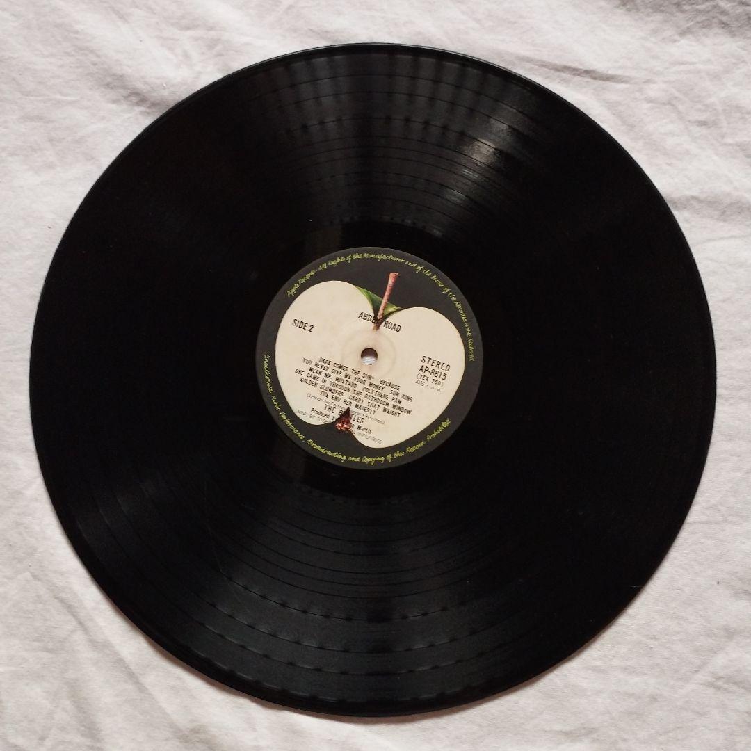 レコード　国内盤　帯付き　アビーロード　ビートルズ　送料込み