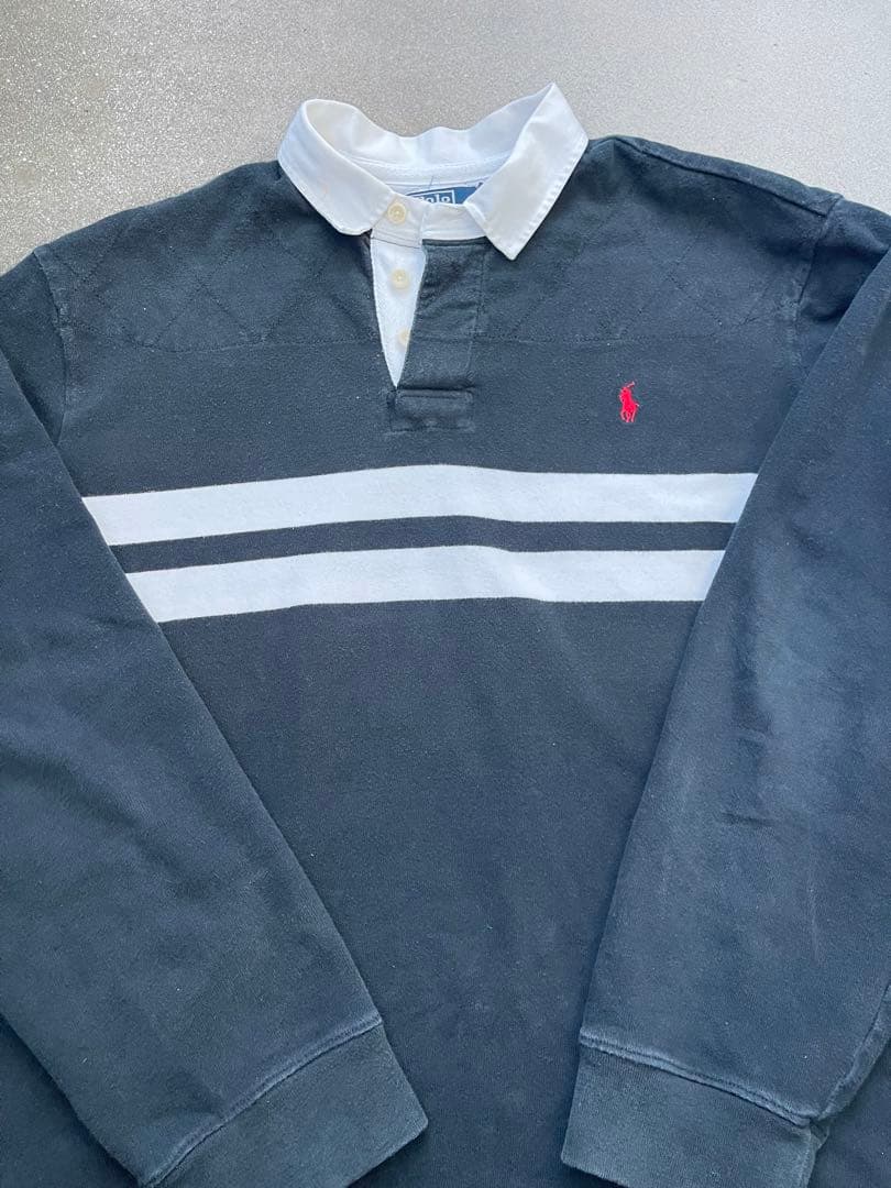 Polo by Ralph Lauren ラガーシャツ 黒