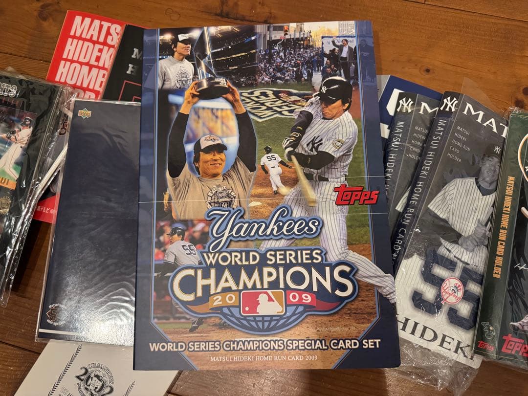 松井秀喜 ホームランカード&記念グッズ セット