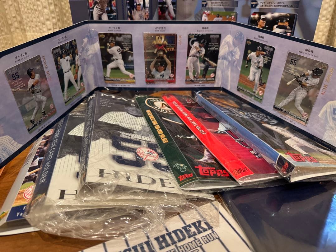 松井秀喜 ホームランカード&記念グッズ セット