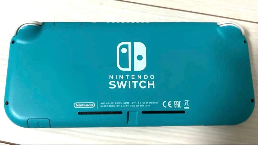 Nintendo Switch Lite ターコイズ 充電器付き　任天堂
