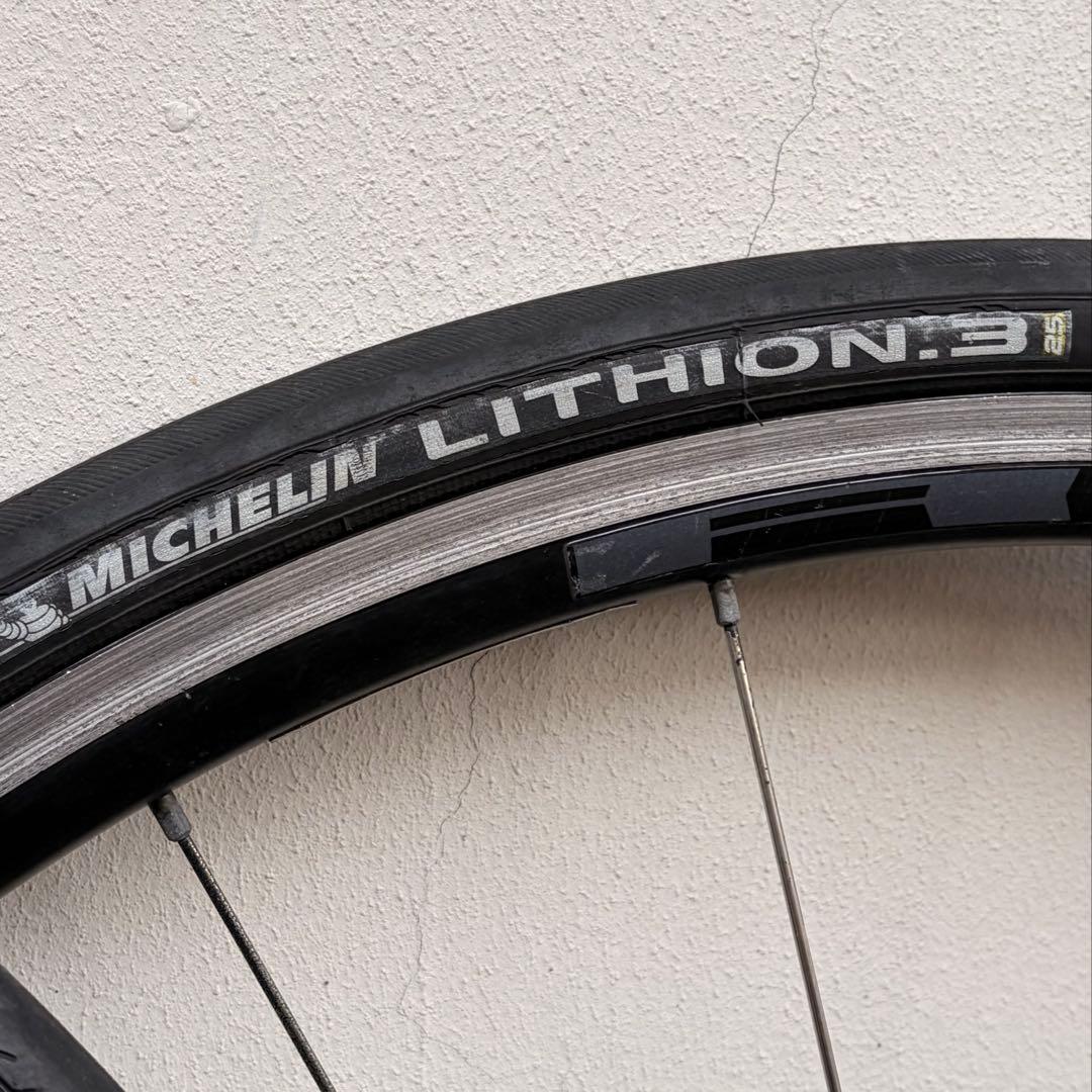 SHIMANO WH-R501 前後セット【10S対応・ミシュランタイヤ付】
