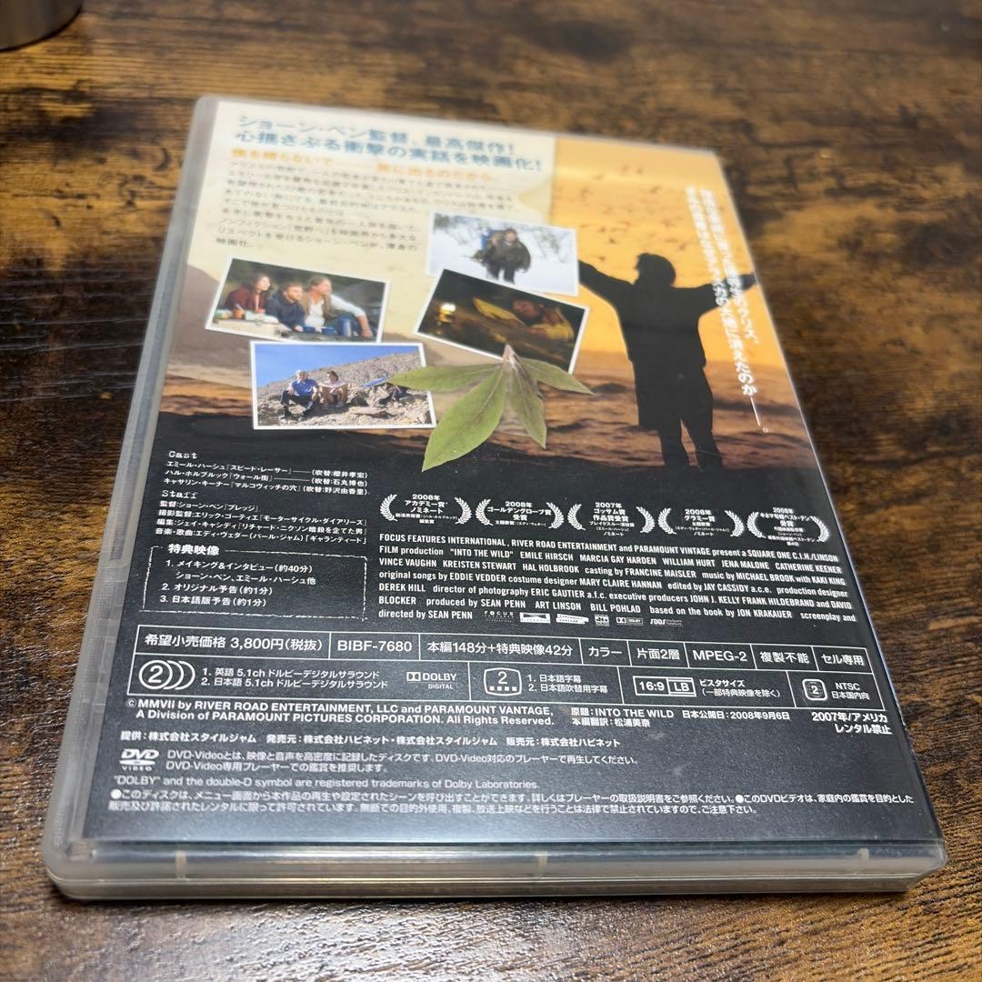 イントゥザワイルド　in to the wild DVD