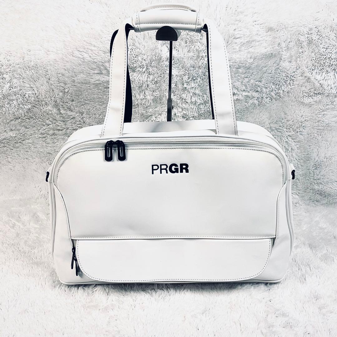 PRGR ゴルフバッグ ボストン 2WAY ホワイト プロギア 新品未使用