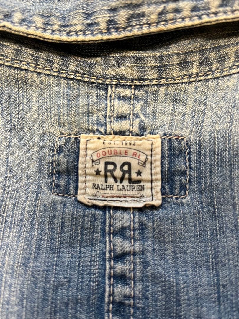 RRL（ダブルアールエル）　「三ツ星タグ」デニムジャケット　Ｌ