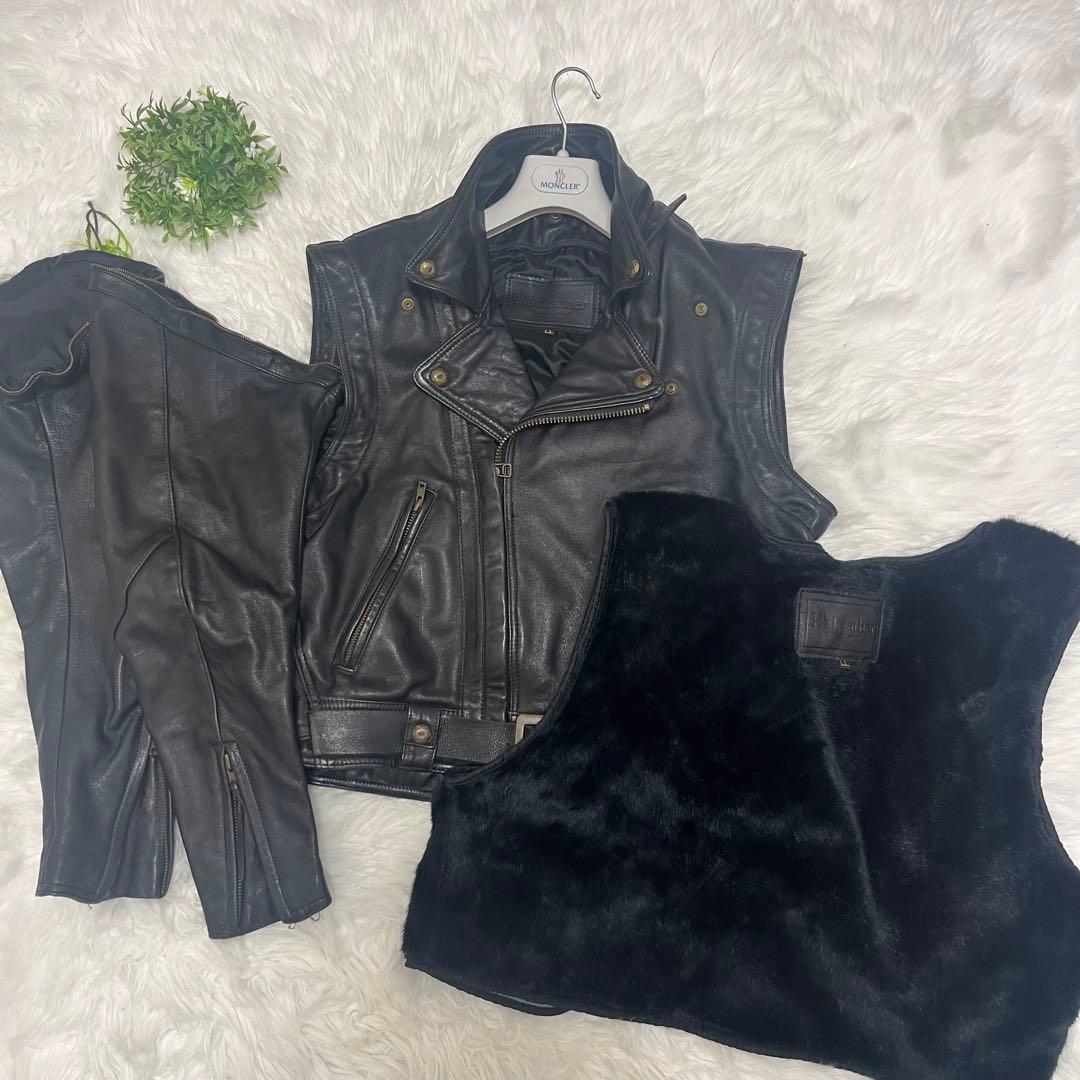 KADOYA カドヤ 袖脱着 3way ダブルライダース ジャケット ライナー