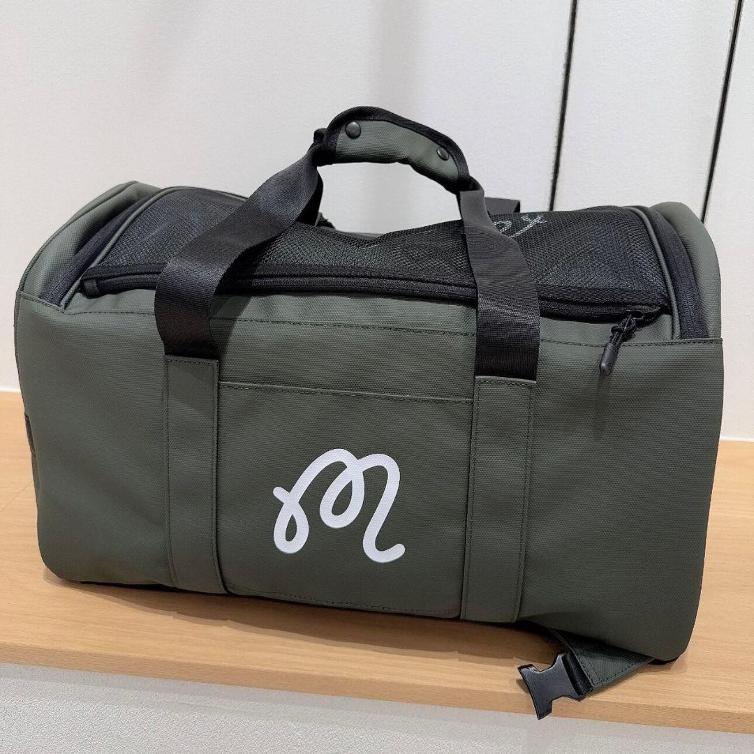 【4/12発送】★3way使用可能★マルボンゴルフボストンバッグブラック