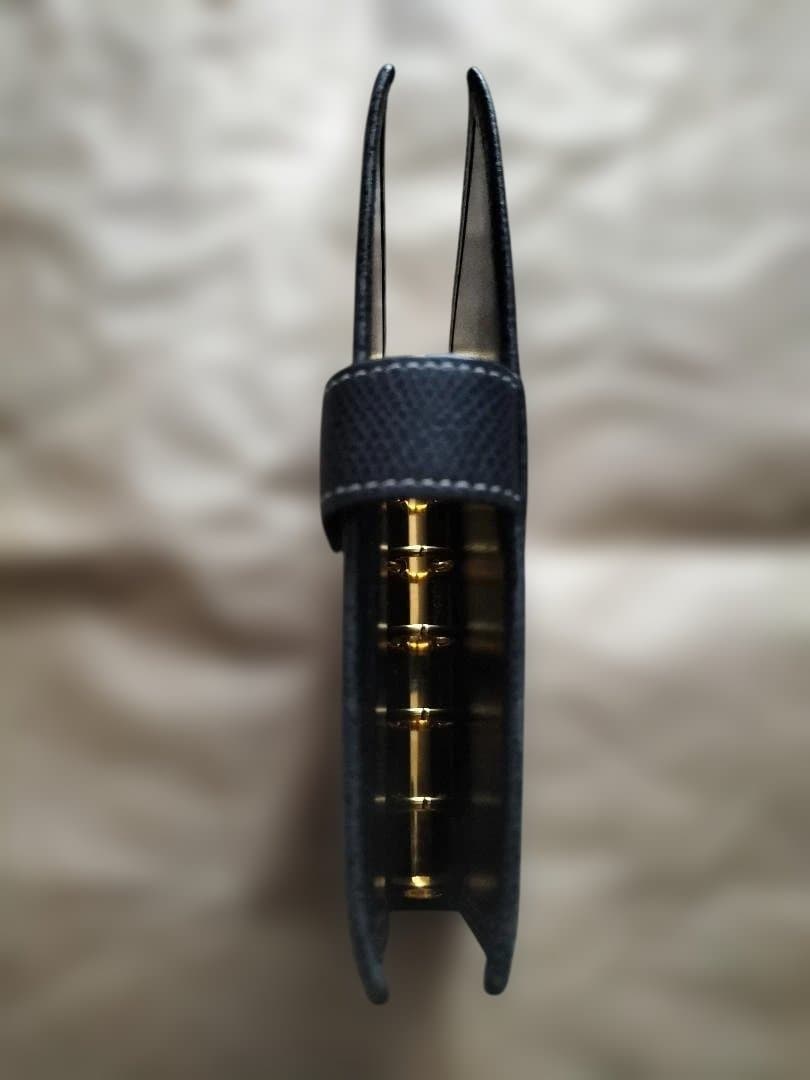 LOEWE ロエベ システム手帳 リング式ファイル　紺