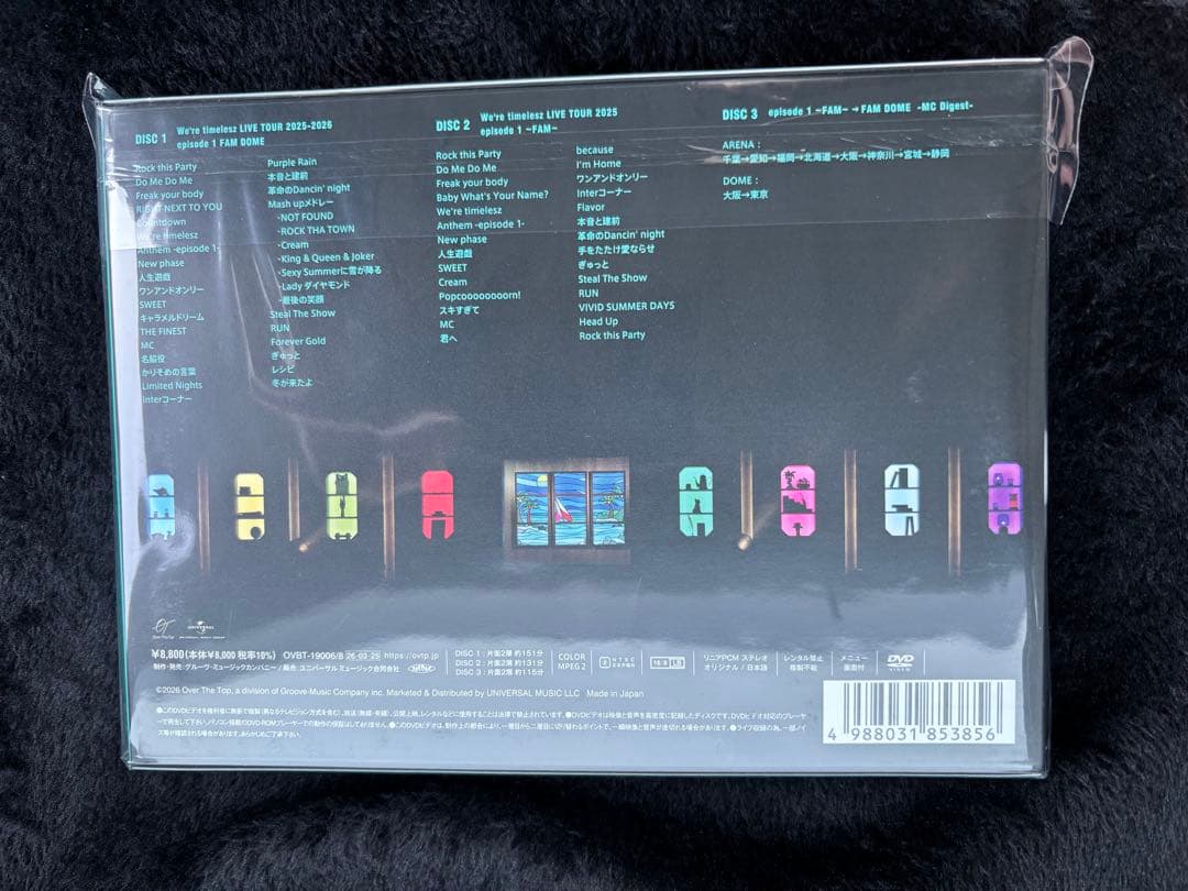 【1回視聴】We’re timelesz LIVE TOUR FAM DOME