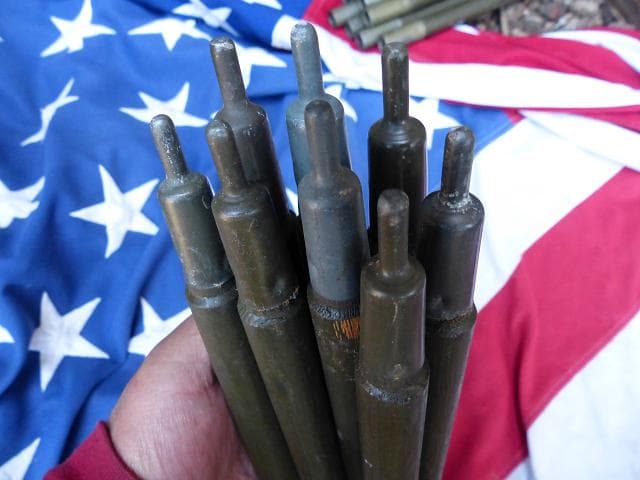 1945” 米軍実物 WWII　テントポール　8本セット 軍幕 243