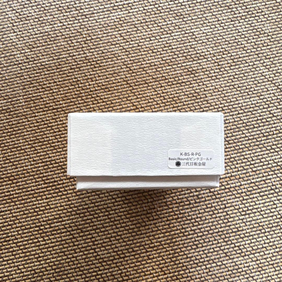 三代目板金屋　かんざし　Basic/Round ピンクゴールド