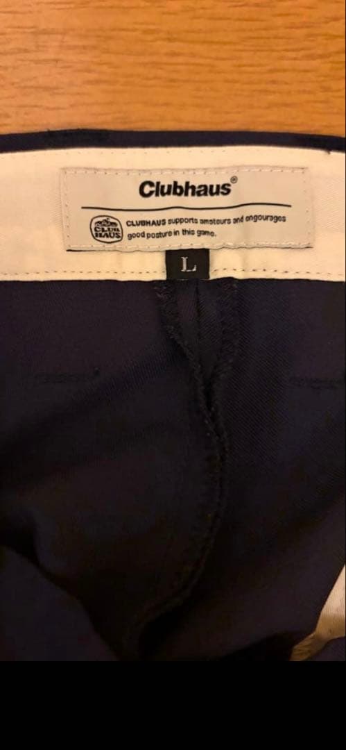 clubhouse パンツ