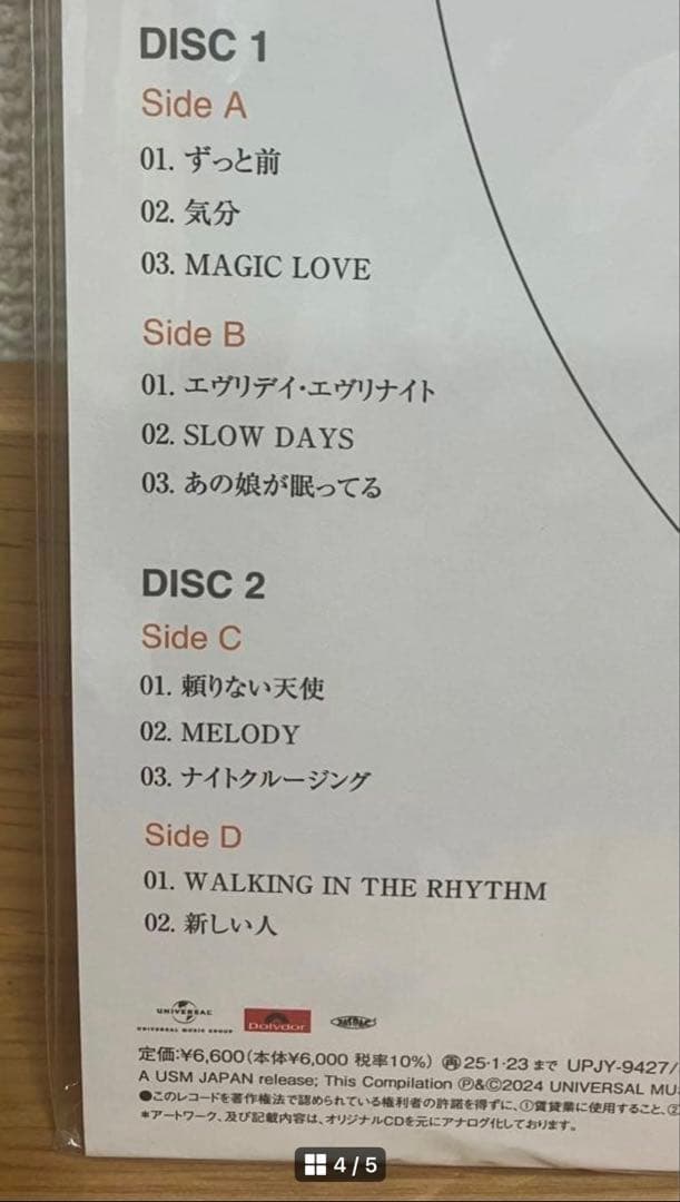 FISHMANS 宇宙 / Best Of Fishmans 2LP