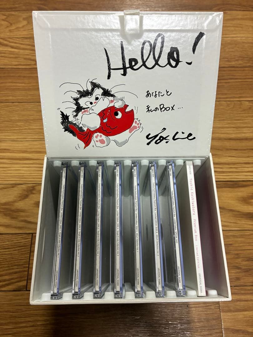 柏原芳恵 プレミアムBOX CD 6枚組 DVD 1枚組