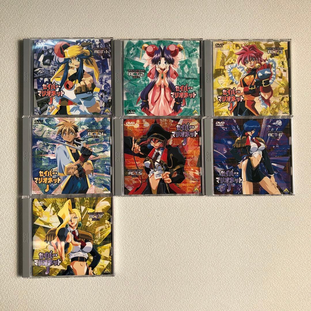 DVD まとめ セイバーマリオネットJ DVD-BOX 1 2【動作確認済み】