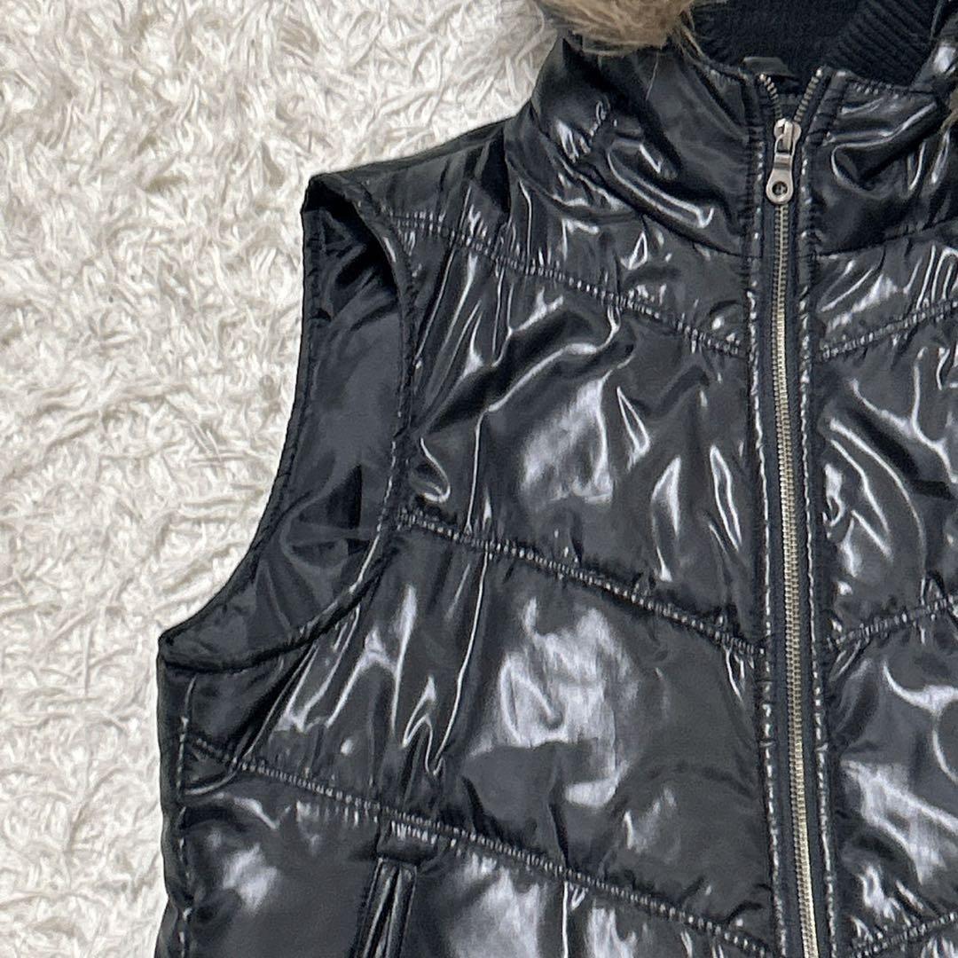 【2476】 ✨美品✨ 00s【Von Dutch】 y2k ファーベスト 光沢