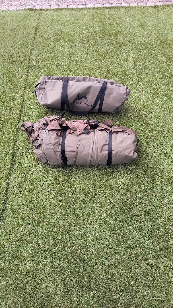 TOMOUNT ワンポールテント 2.1m カラー：カーキ