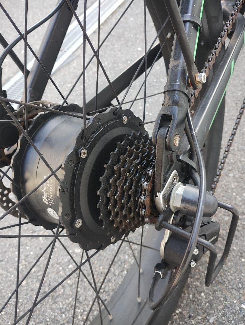 ファットバイク　フルサス　MTB 26インチ 1000W 電動　アシスト　自転車