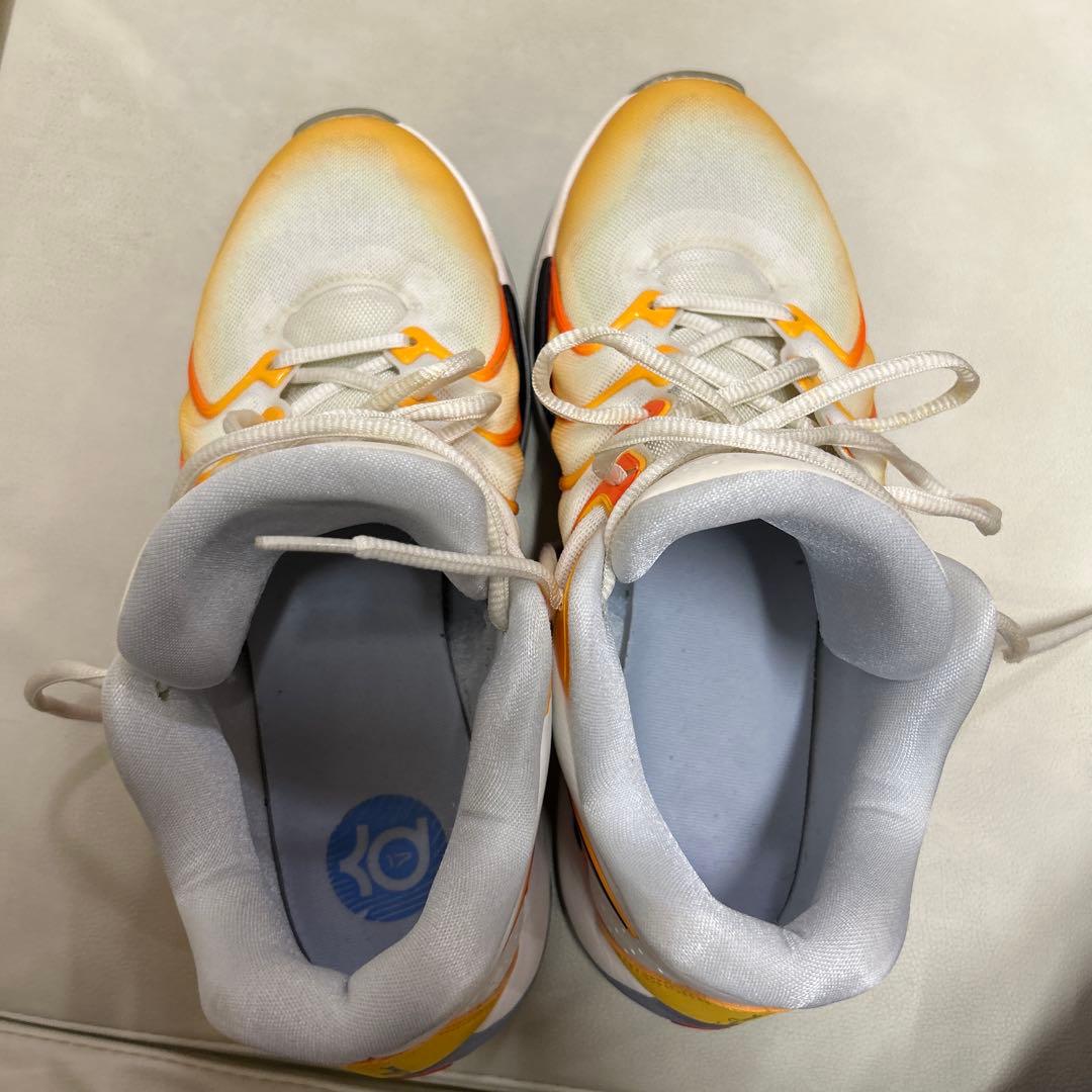 KD バスケットボールシューズ ホワイトオレンジ