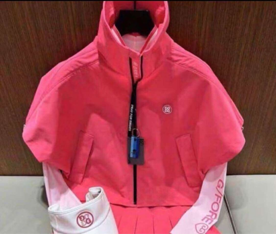 ジーフォア ゴルフ レディース トップス 半袖 ジャンバー ベスト