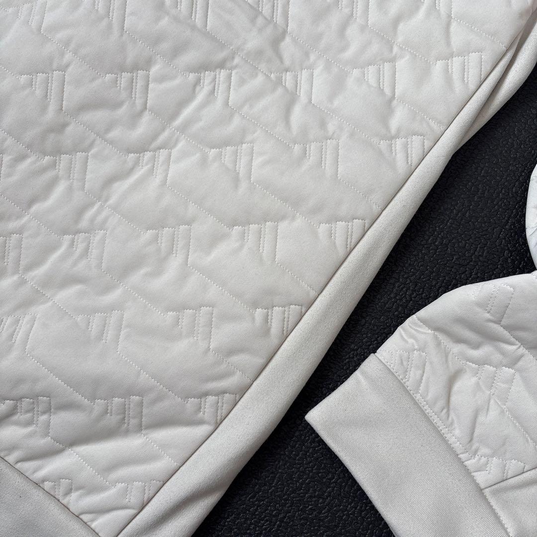 Mベージュ新品定価19800円/アディダスゴルフメンズ/中綿ジャケット