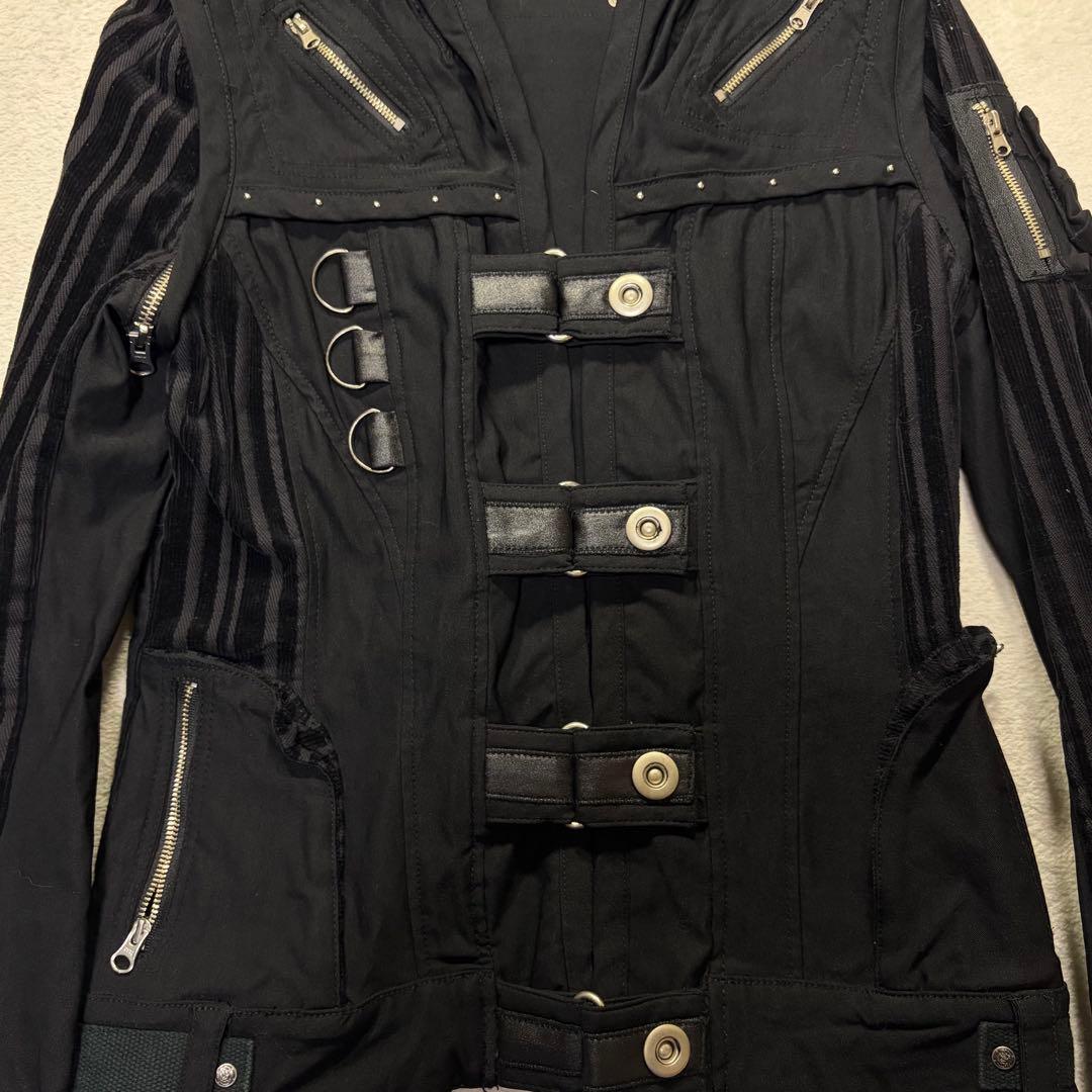 オッズオン ozz on ゴスロリ ジャケット　ブラック　パーカー　　ベスト