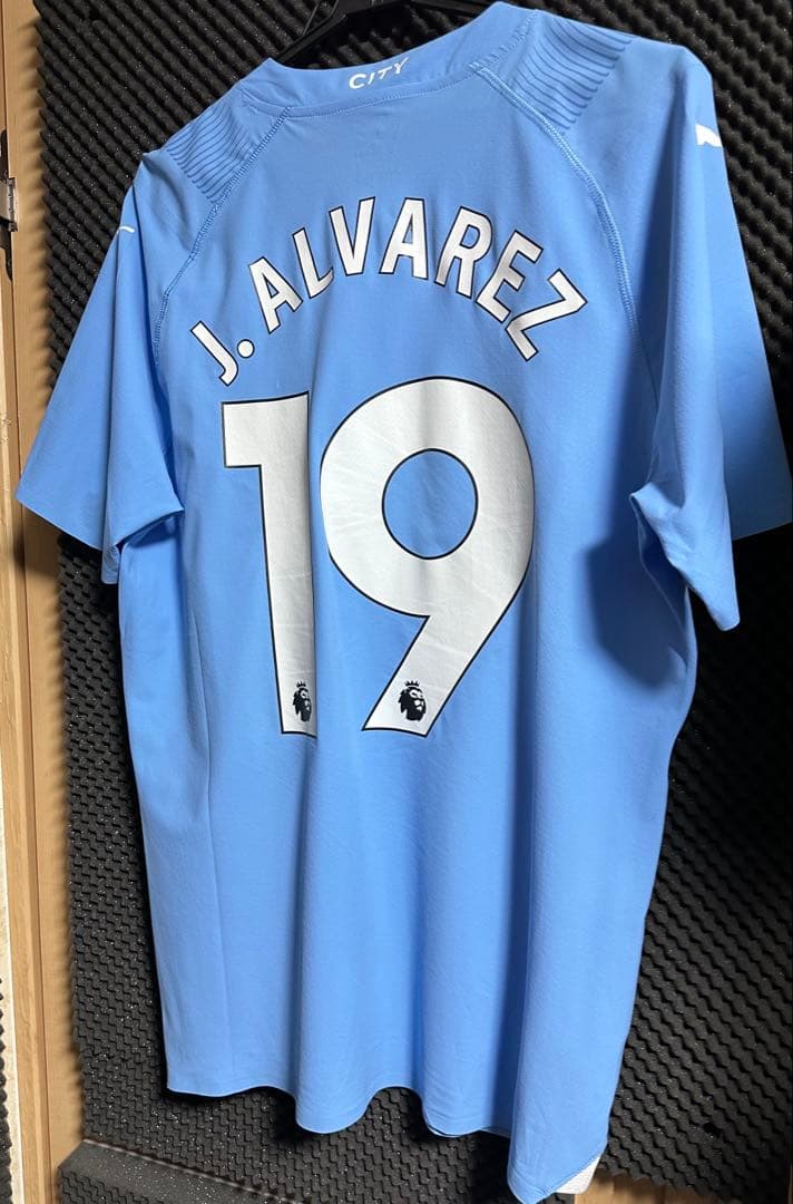 【日曜まで値下】マンチェスターシティ　オーセンティック　アルバレス　ユニフォーム