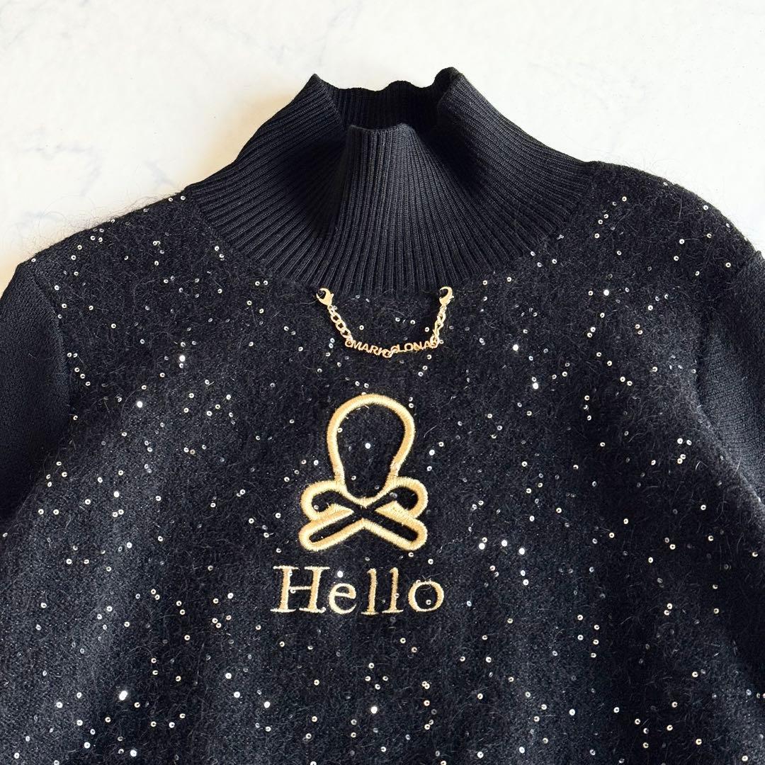 美品 2023AW マークアンドロナ Ever Luxe Knit ハイネック