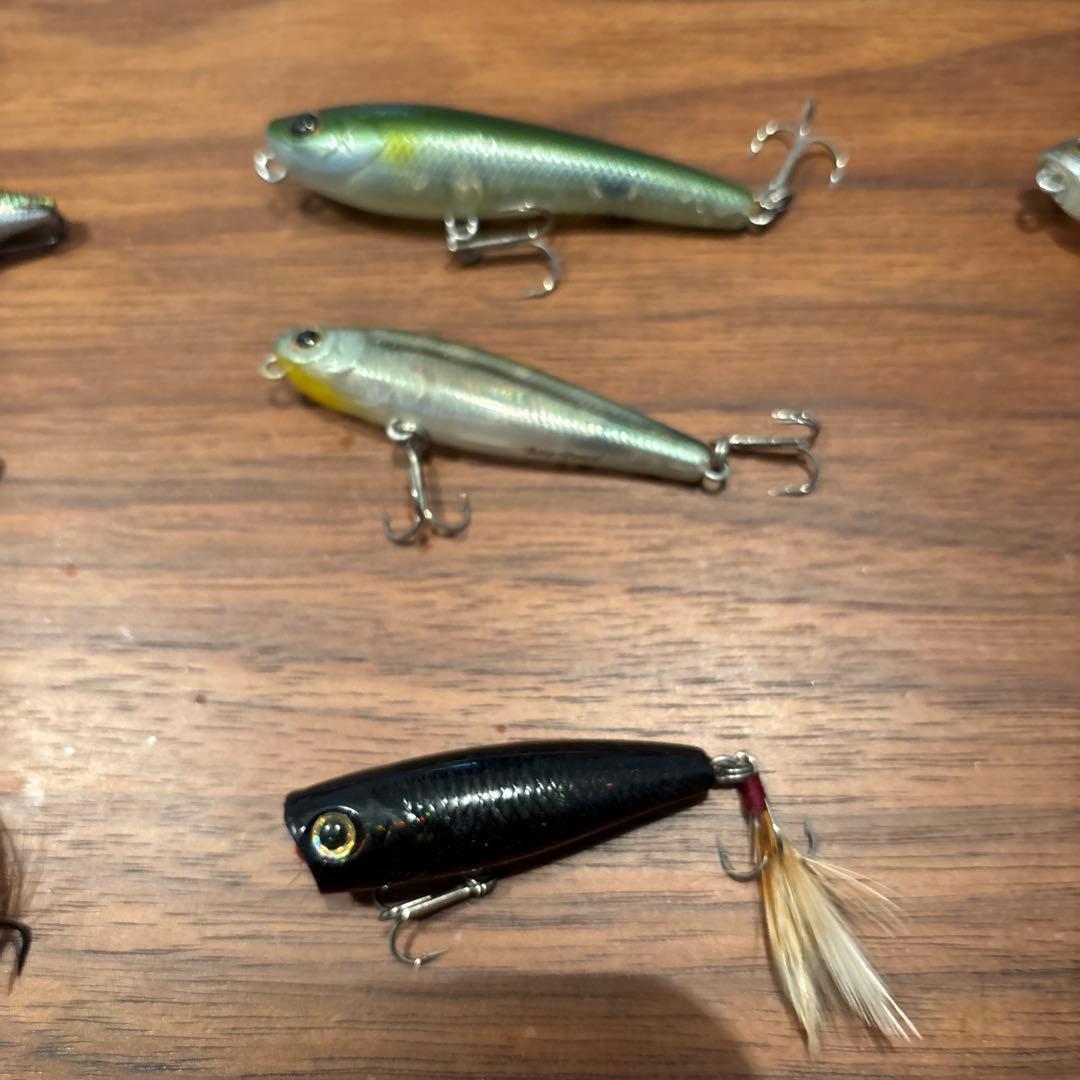 ブラックバス　管理釣り場　ルアー