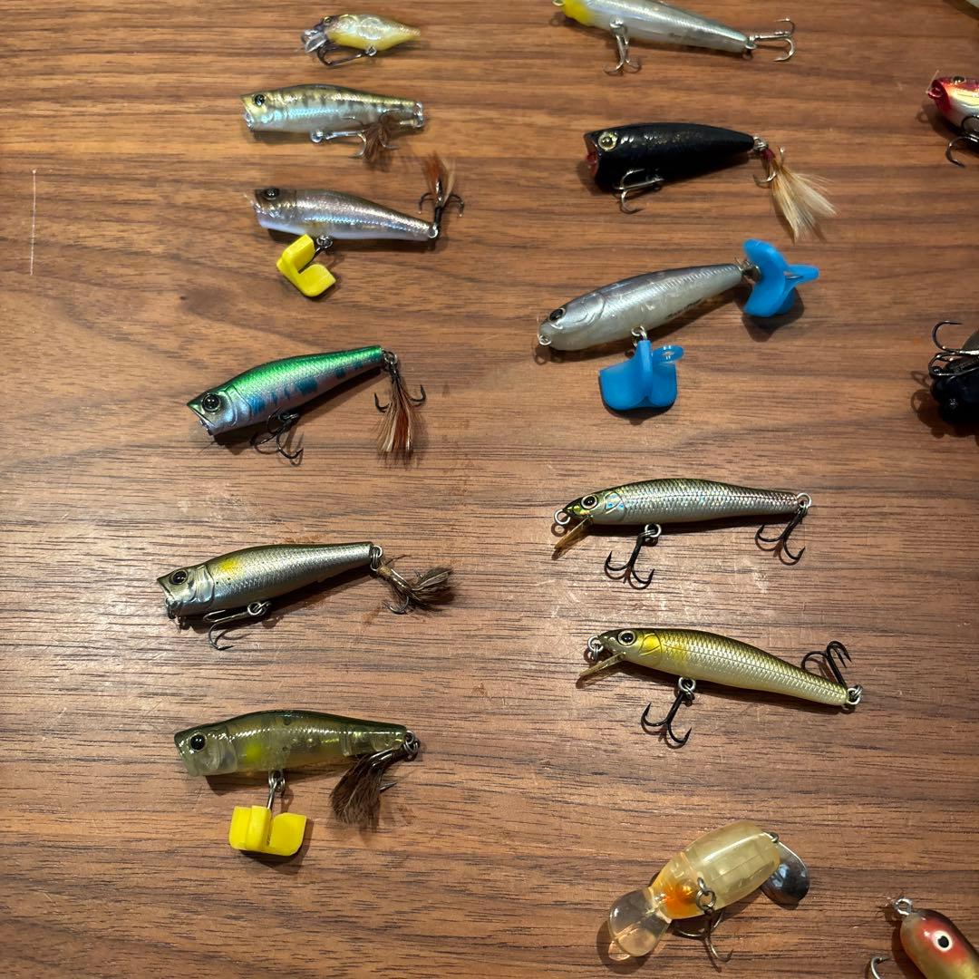 ブラックバス　管理釣り場　ルアー