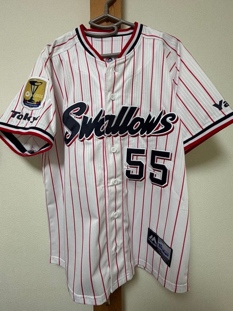 (Mサイズ)村上宗孝ユニフォーム 優勝パッチ付き