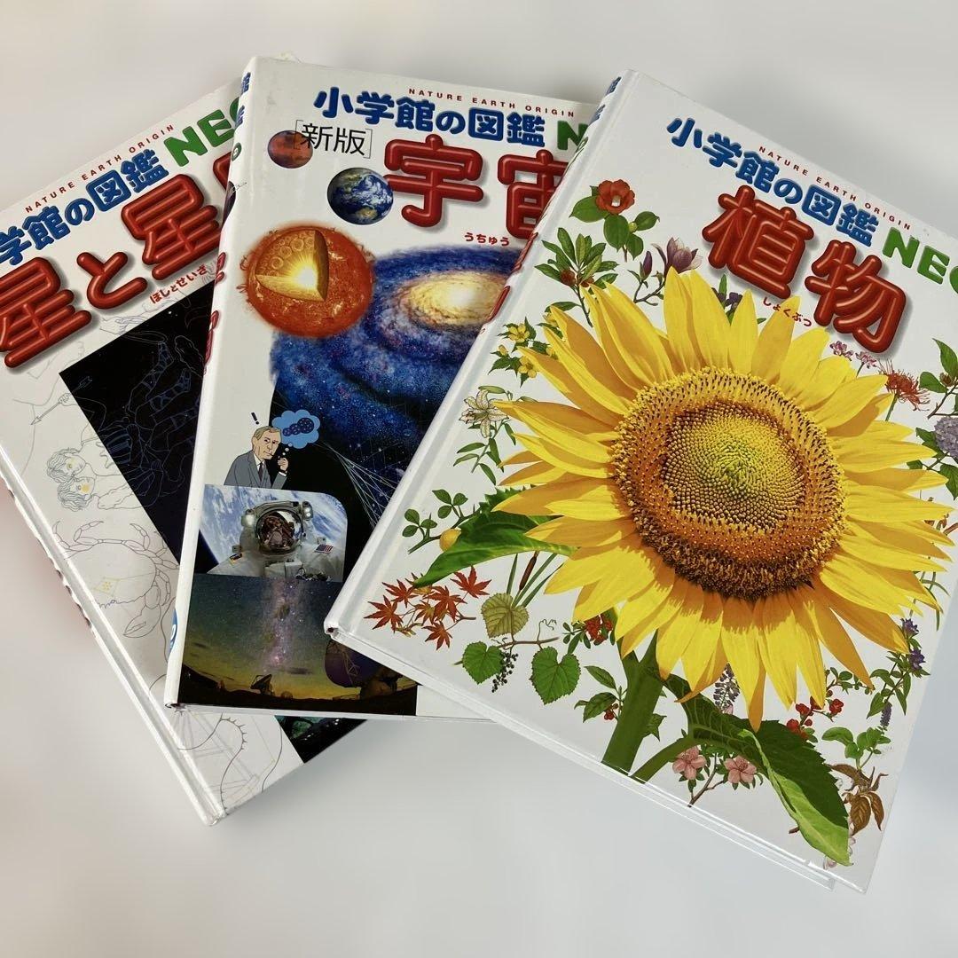 プレNEO 小学館　図鑑　まとめ　きせつの図鑑　かず　ふしぎの図鑑　お受験