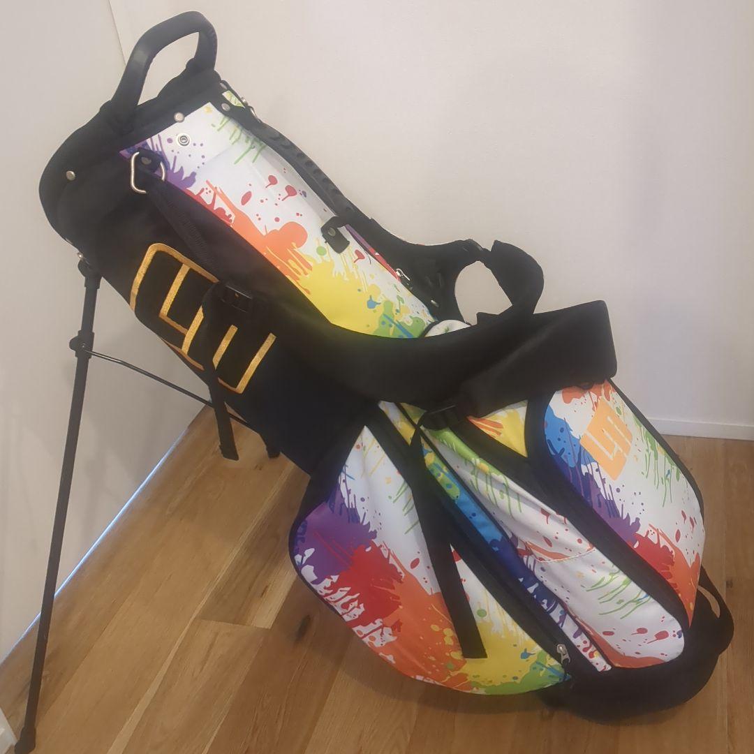 ラウドマウス　ゴルフキャディバック（ドロップクロス　ネームタグ無）