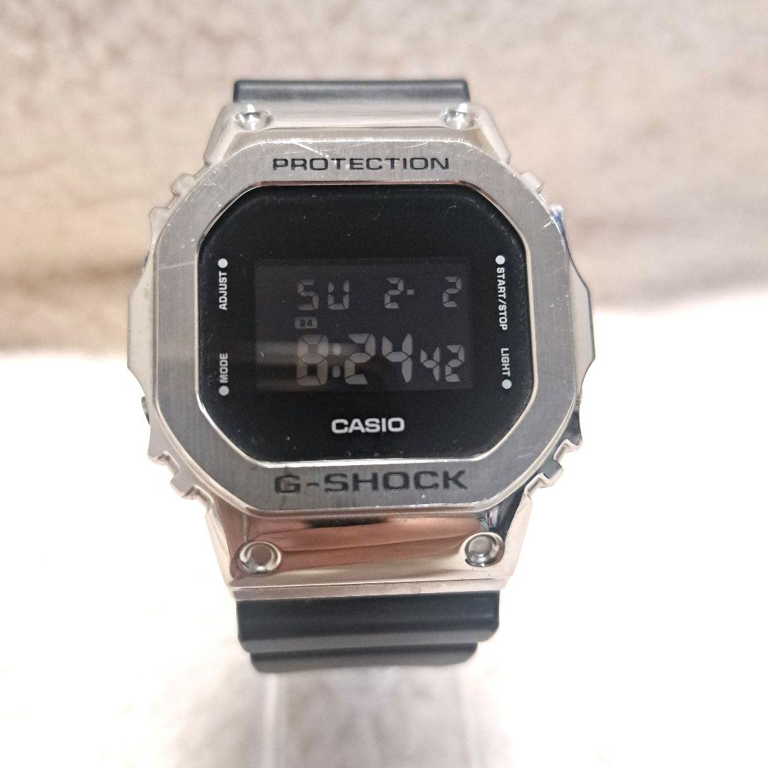 【完売品】G-SHOCK ジーショック GM-5600 1JF シルバーベゼル
