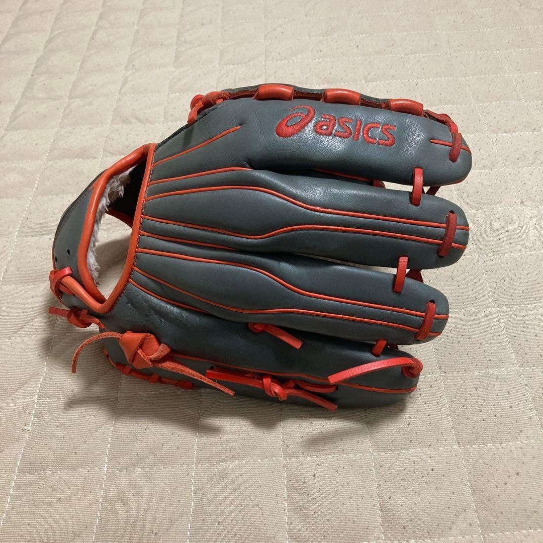 アシックス 軟式グローブ シキサイ　左投げ　内野