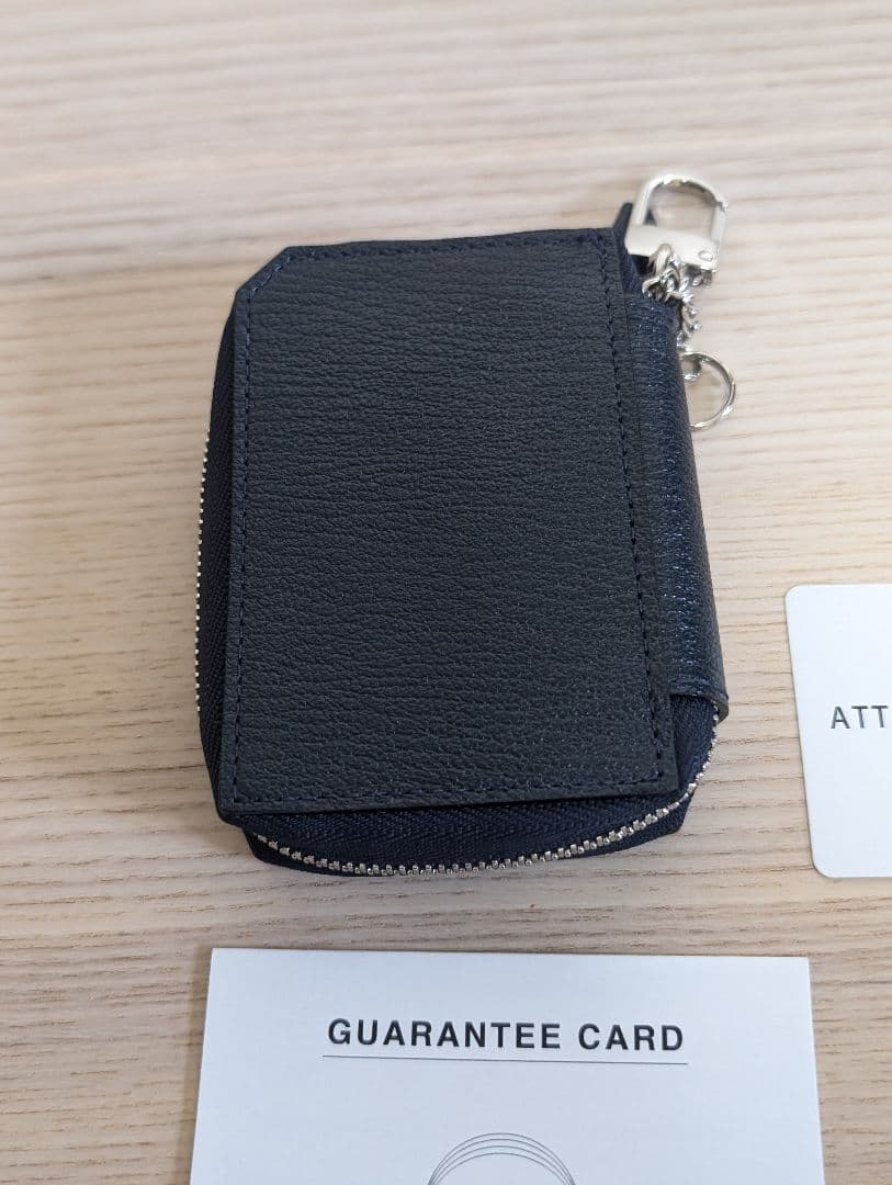 新品　L'arcobaleno　ラルコバレーノ　スマートWキーケース　ネイビー