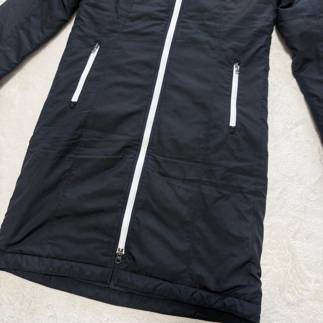 【極美品】アンダーアーマー　ベンチコート　レディース　フード　ロングコート　SM