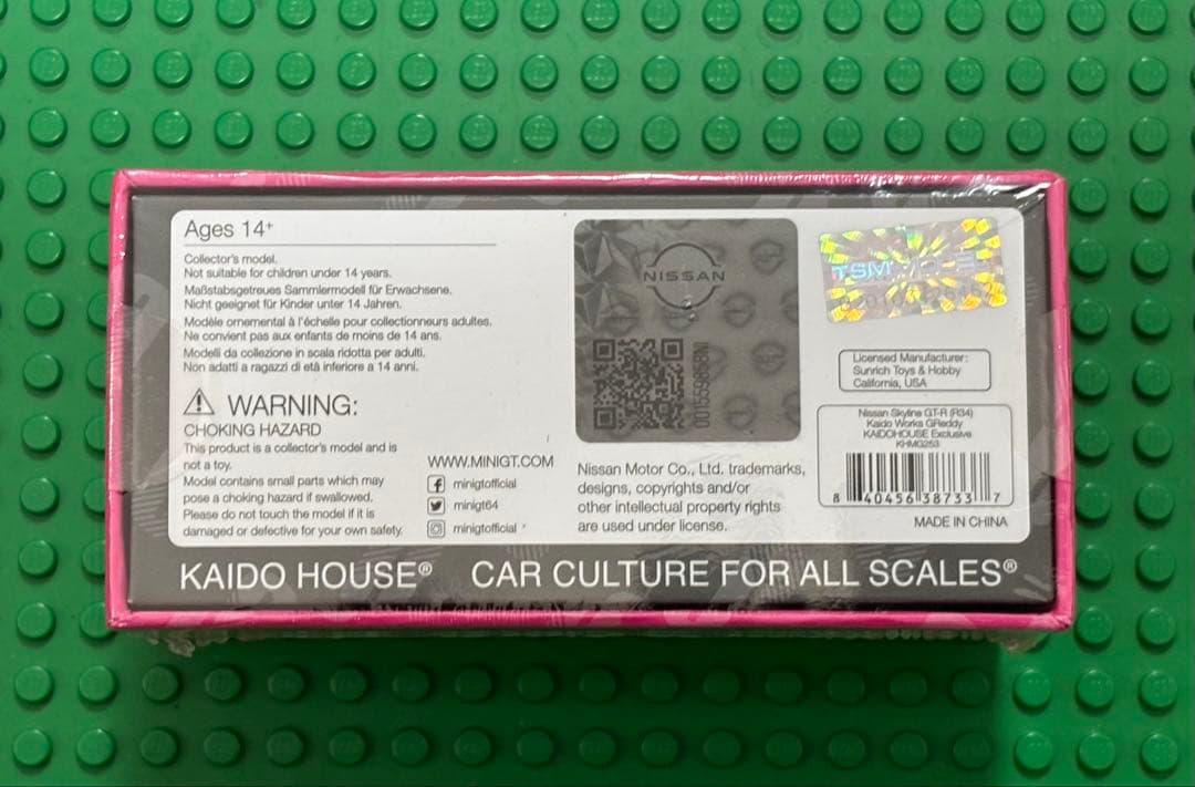街道ハウス R34 ミニカーゲッチュー　大阪限定モデル