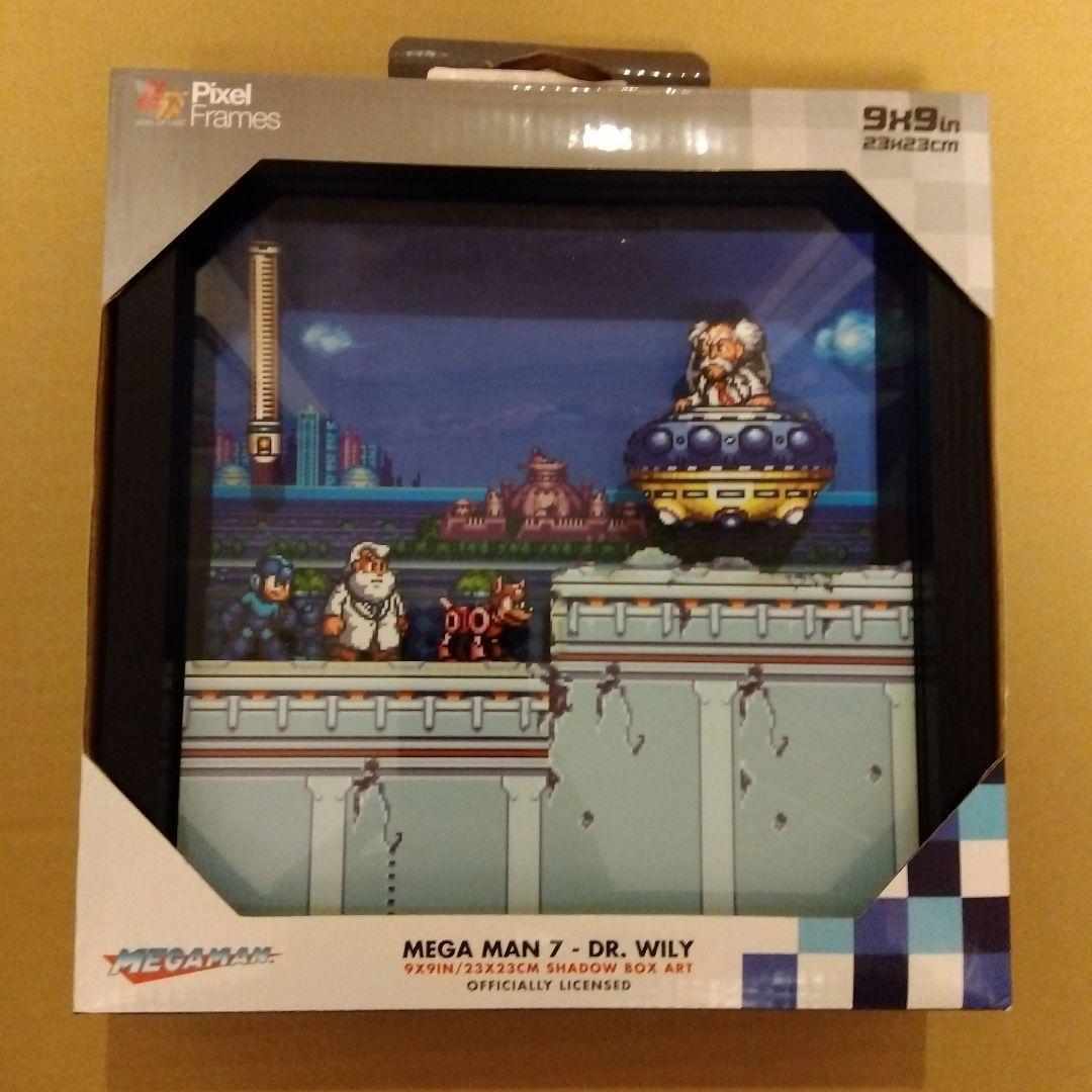 PixelFrames ピクセルフレーム ロックマン7 シャドウボックス
