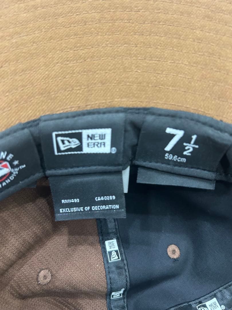 JOURNAL STANDARD 別注 NEWERA LONG BRIM HAT