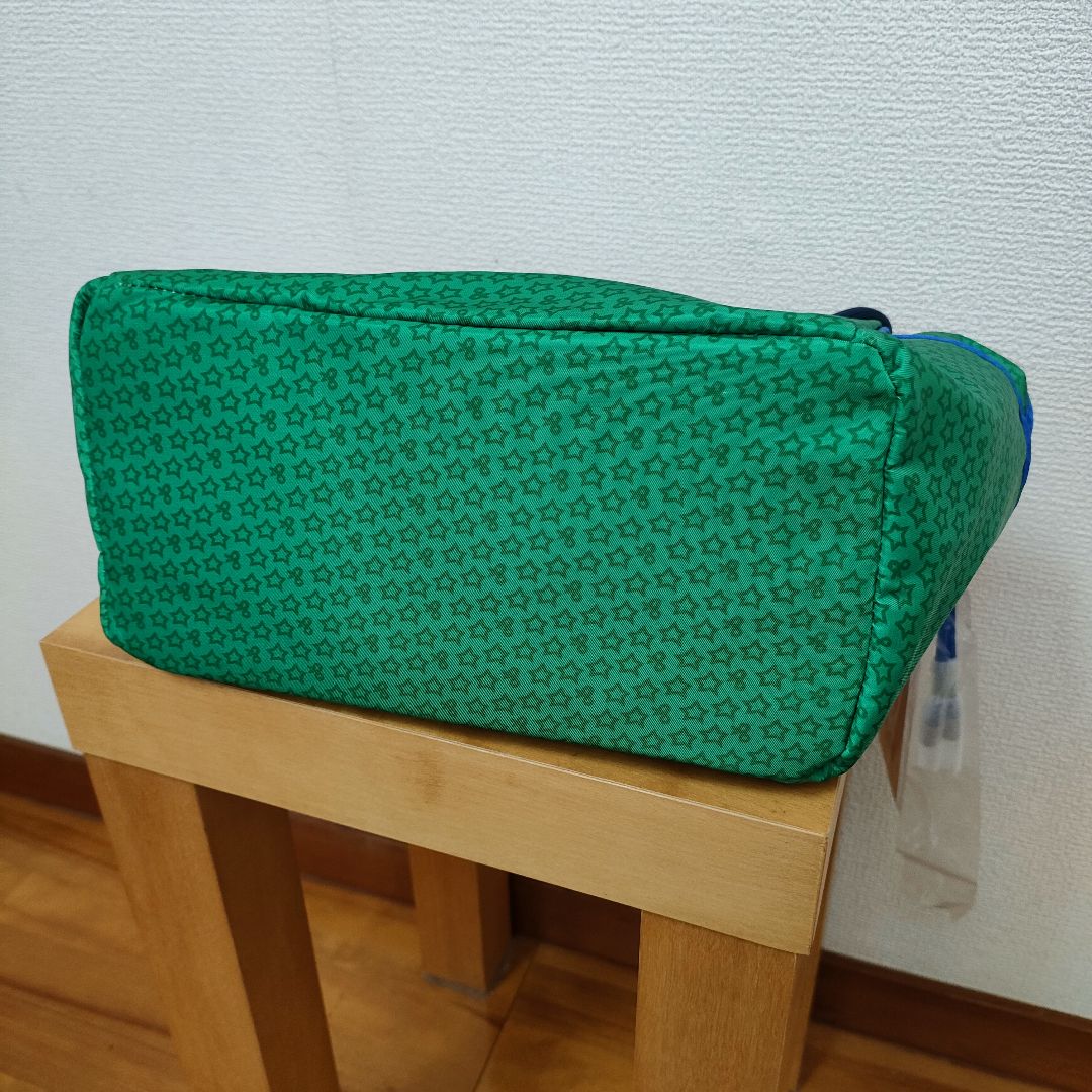 新品未使用andperse 星柄カートバッグ グリーン/ブルー2025年モデル