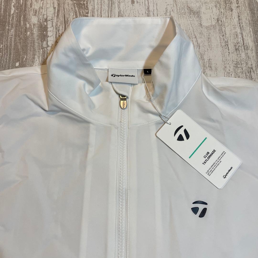 テーラーメイド　ゴルフウェア　ウィンドジャケット　Lサイズ　ホワイト