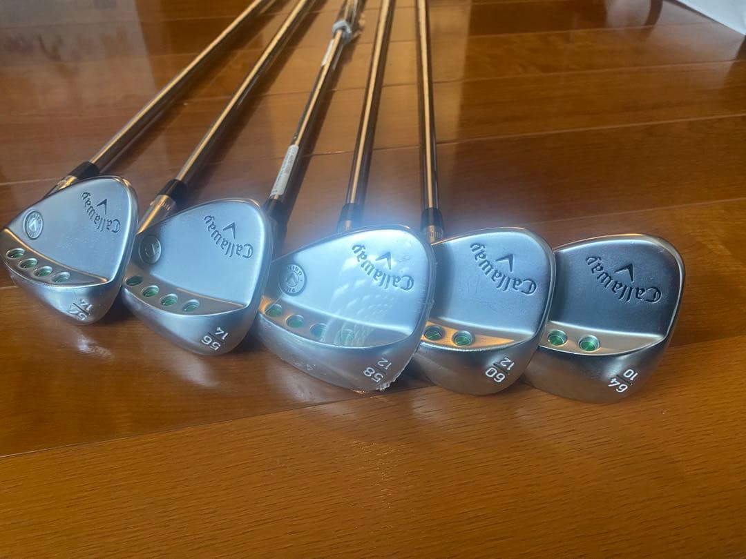 希少64°入 キャロウェイPM2019 ウェッジ5本 KBS115